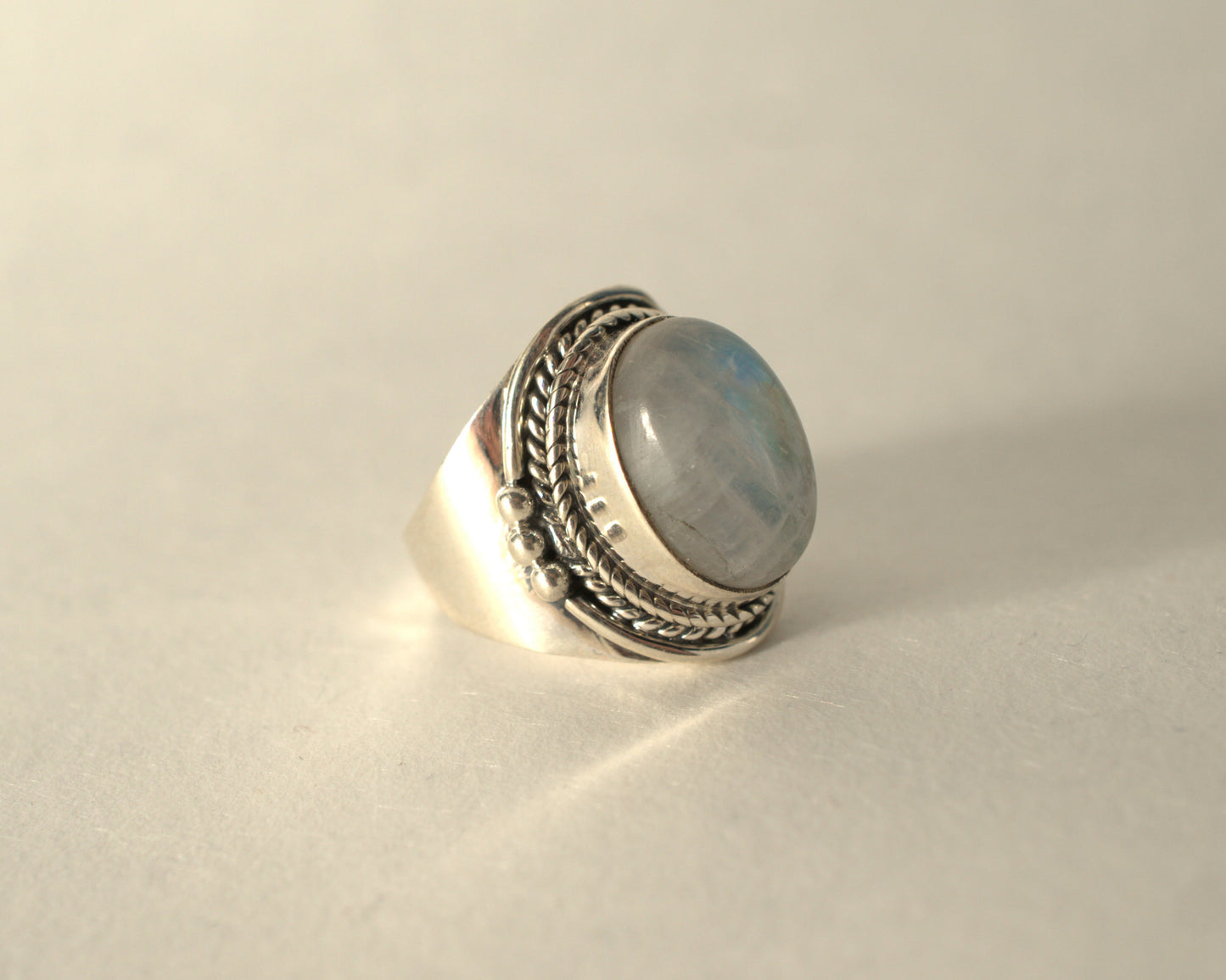 Bague Pierre de Lune en Argent 925 KAARA