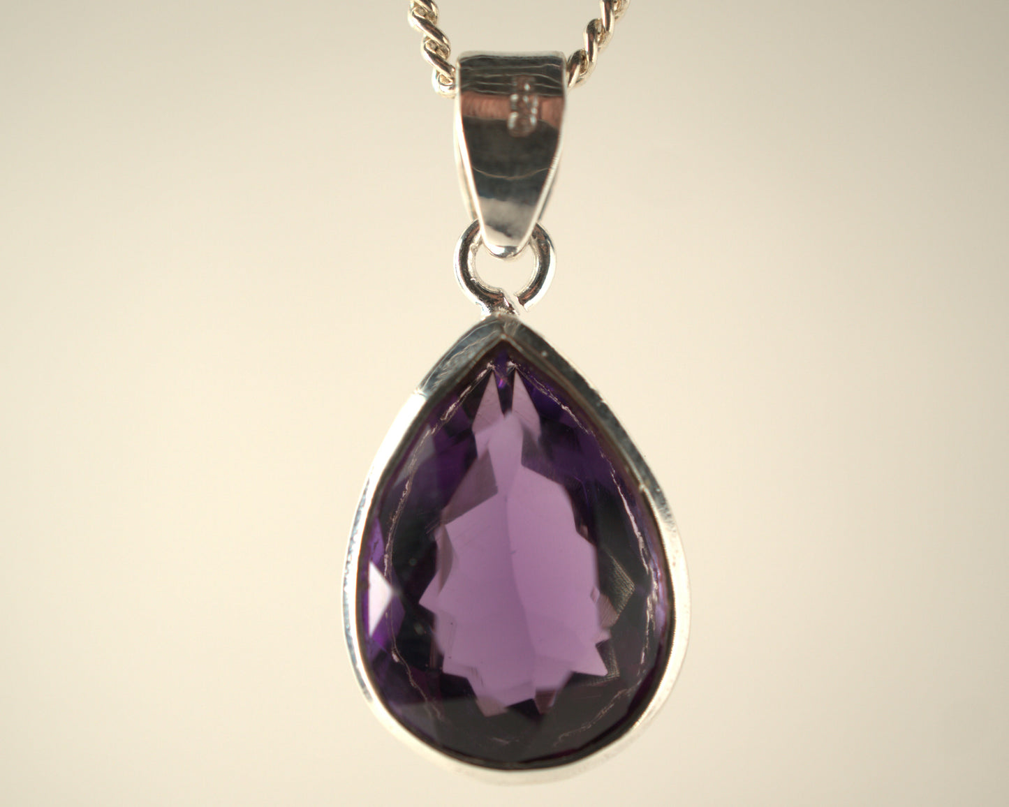 Pendentif Amethyste en Argent 925 KAARA