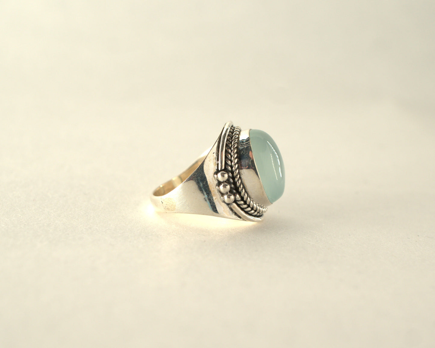 Bague Calcédoine en Argent 925 KAARA