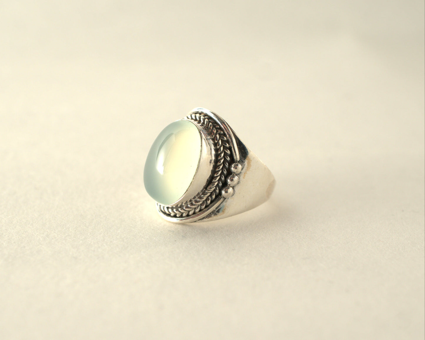 Bague Calcédoine en Argent 925 KAARA