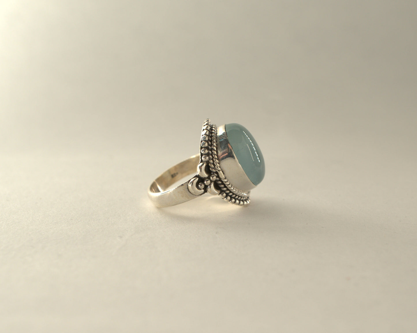 Bague Calcédoine en Argent 925 KAARA