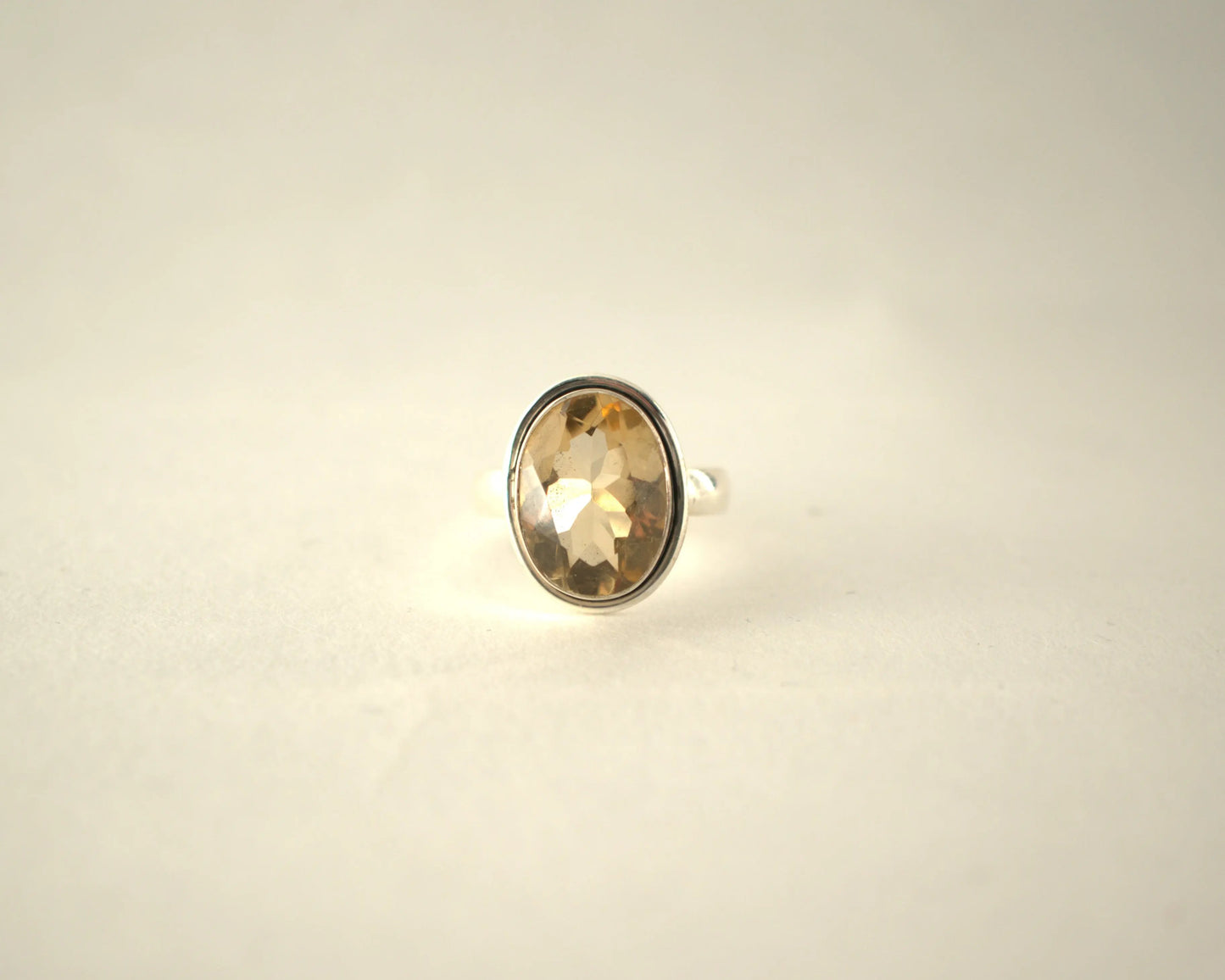 Bague Citrine en Argent 925 KAARA