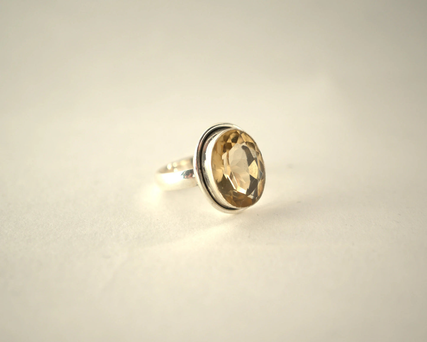 Bague Citrine en Argent 925 KAARA