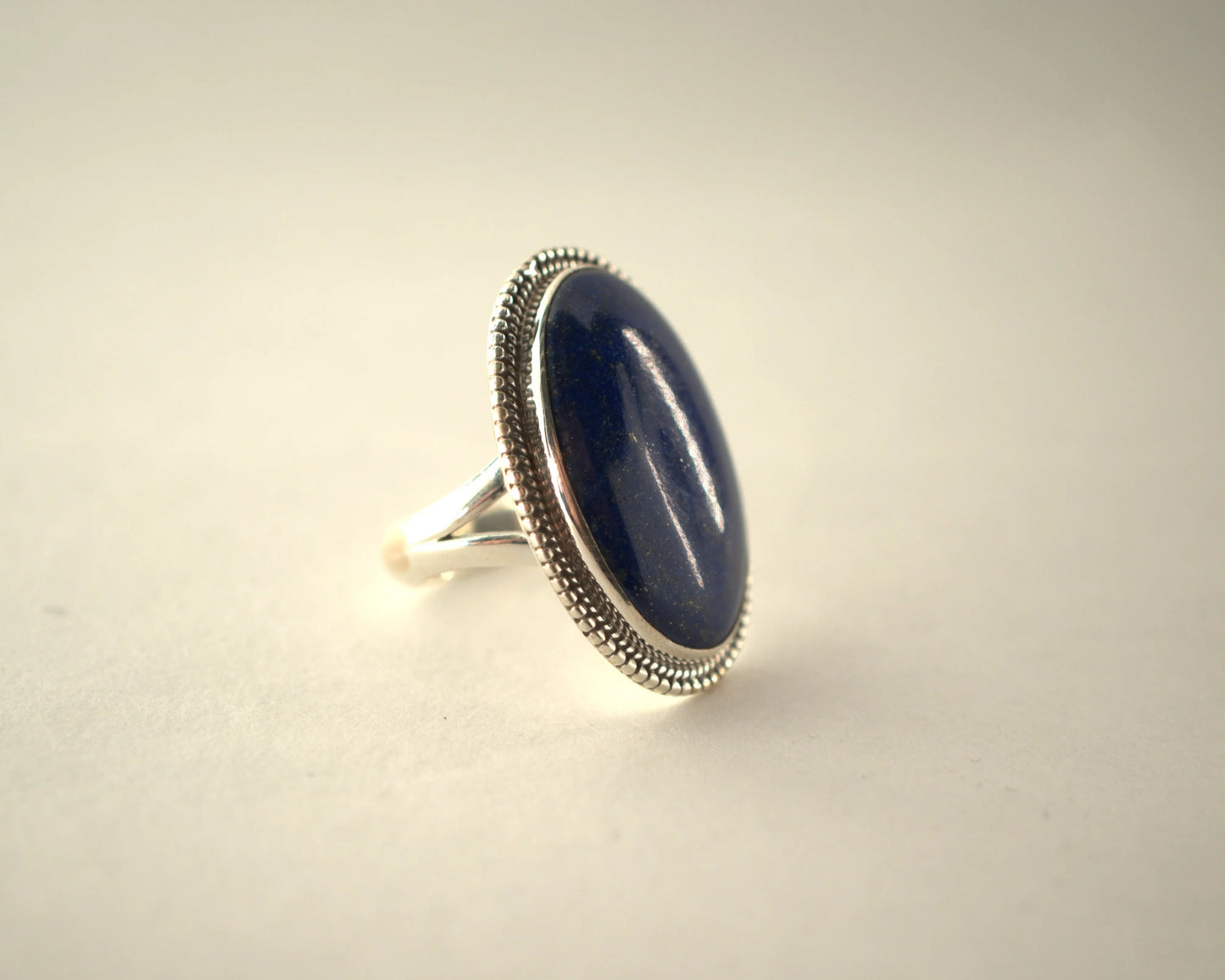 Bague Lapis Lazuli en Argent 925 KAARA