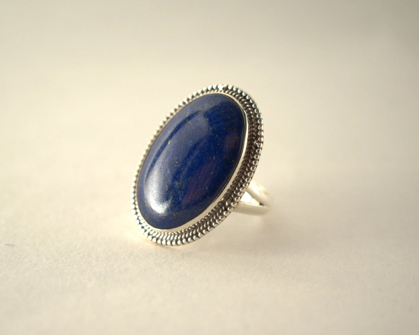 Bague Lapis Lazuli en Argent 925 KAARA