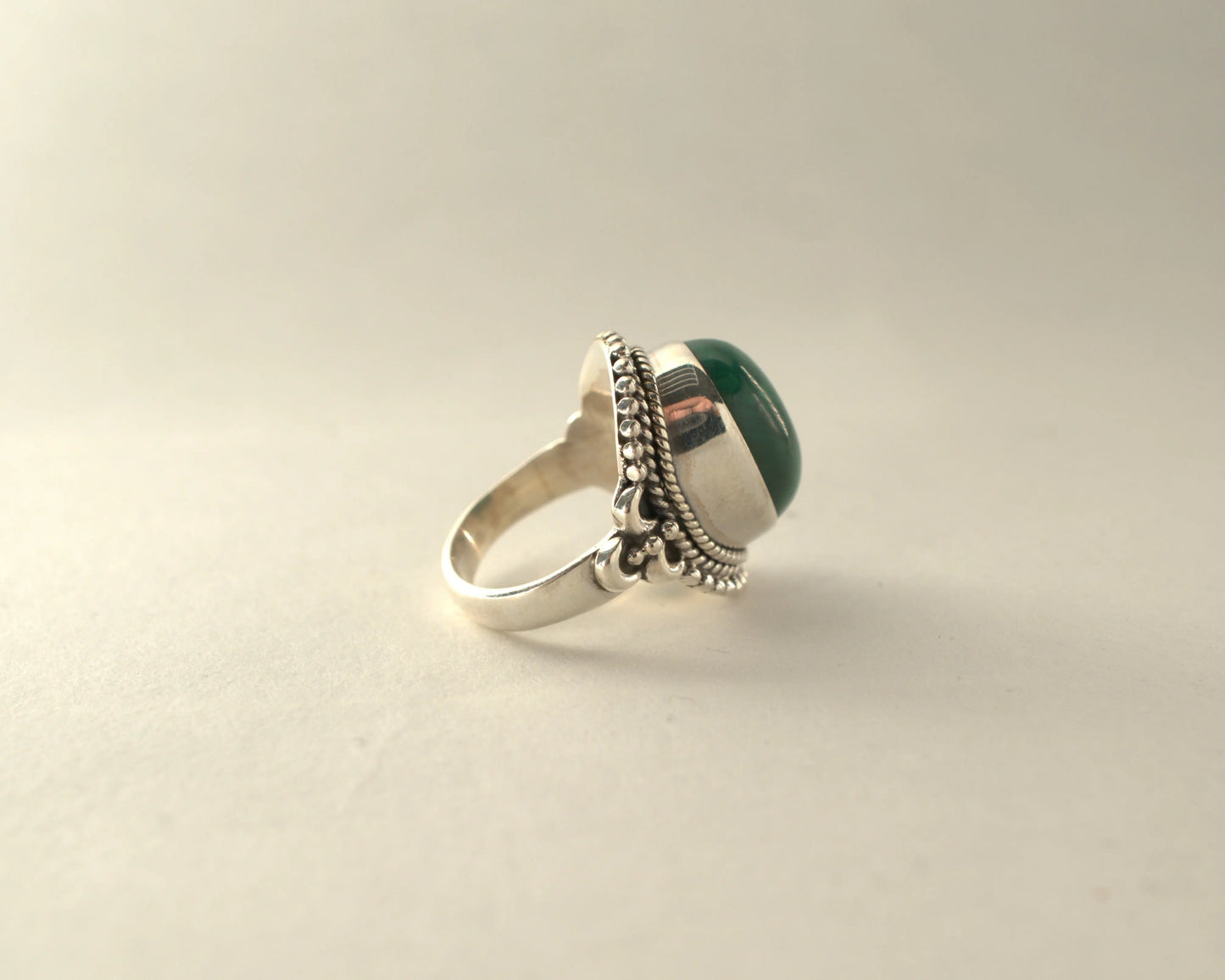 Bague Malachite en Argent 925 KAARA