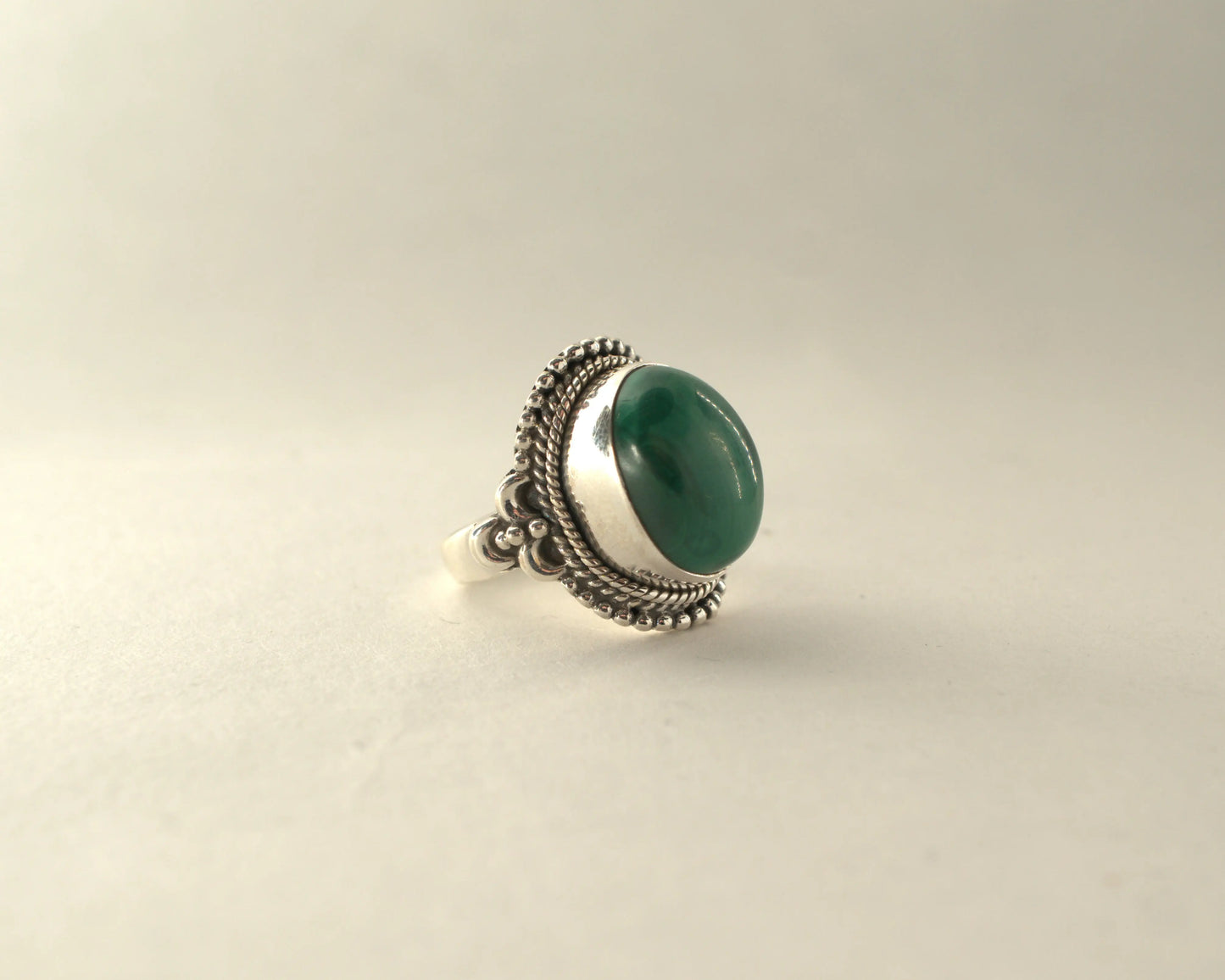 Bague Malachite en Argent 925 KAARA
