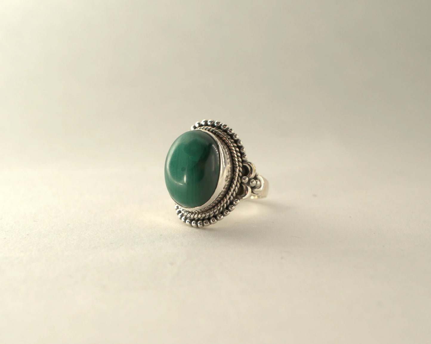 Bague Malachite en Argent 925 KAARA