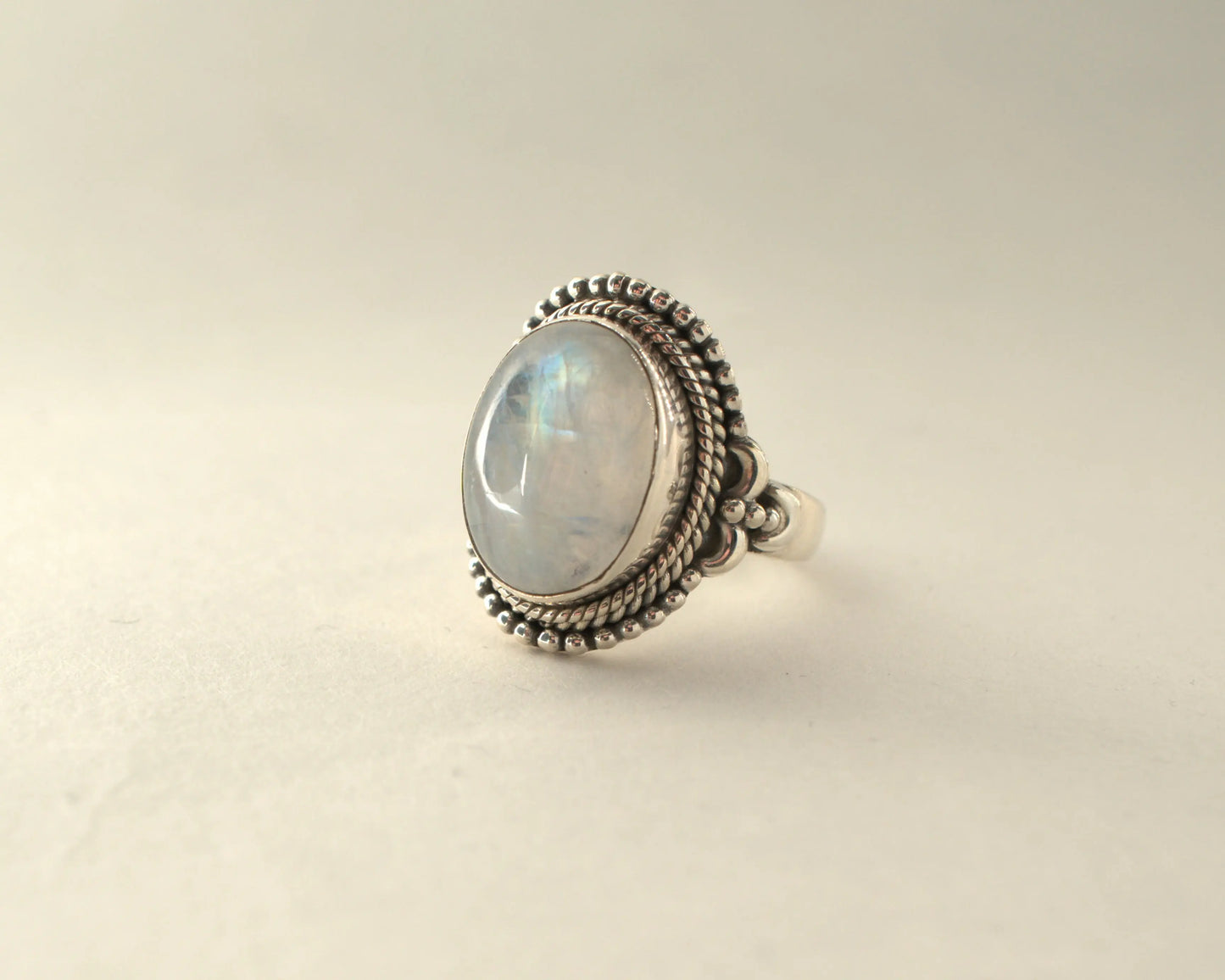 Bague Pierre de Lune en Argent 925 KAARA