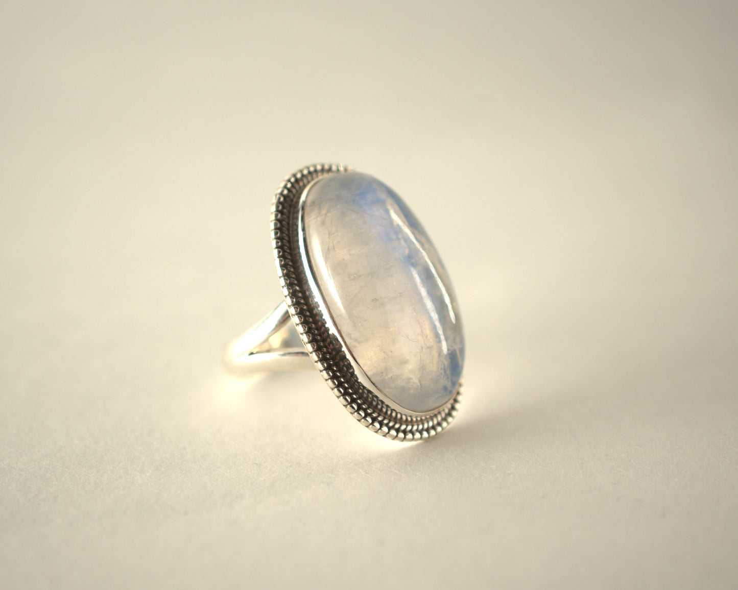 Bague Pierre de Lune en Argent 925 KAARA