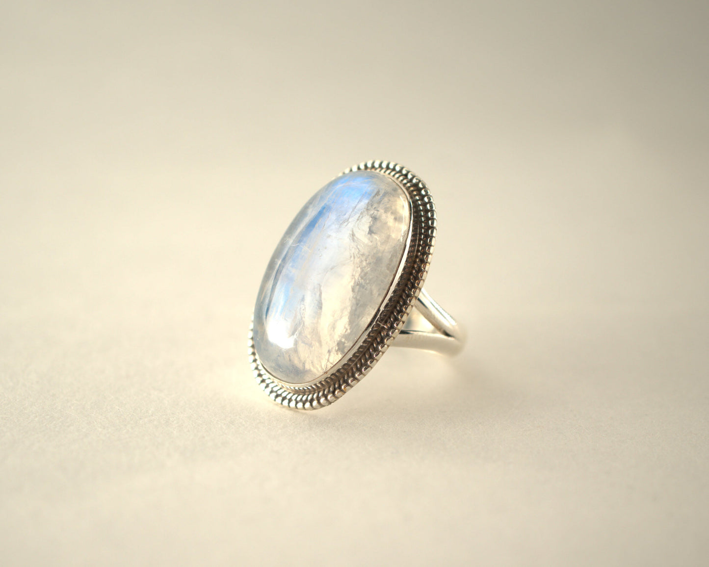 Bague Pierre de Lune en Argent 925 KAARA