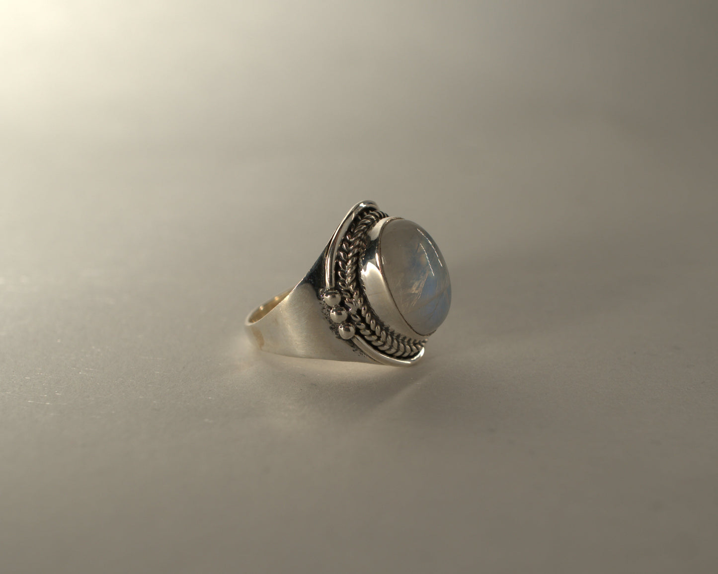 Bague Pierre de Lune en Argent 925 KAARA