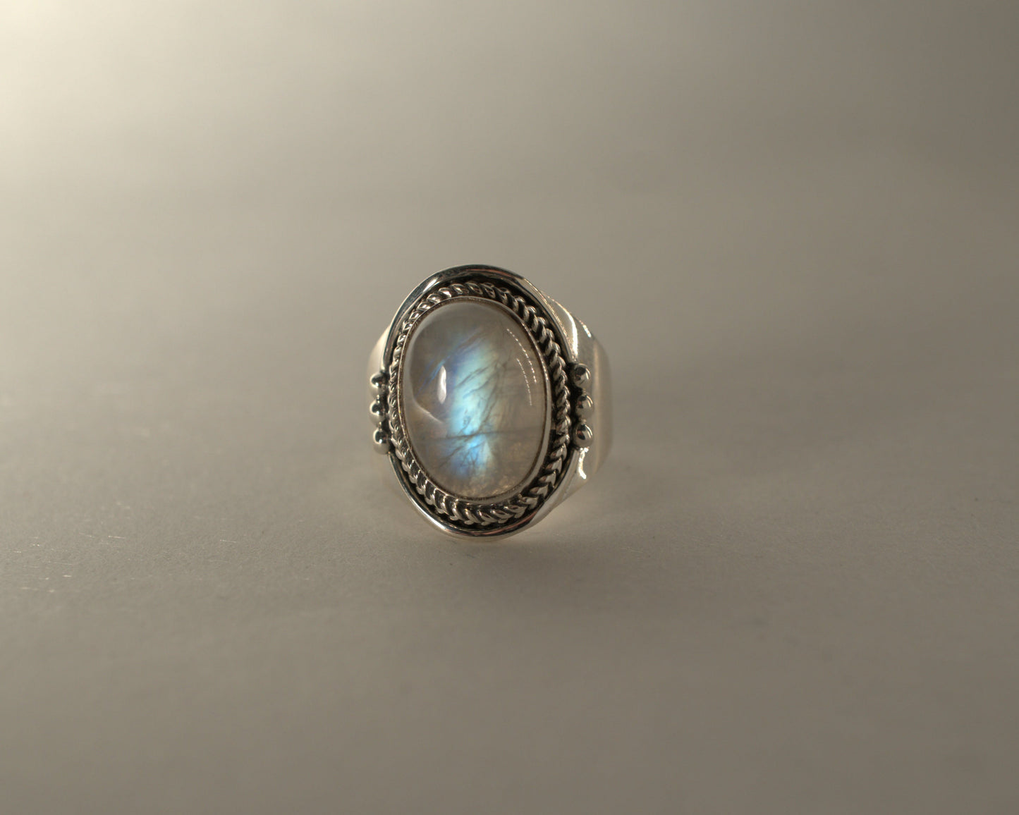 Bague Pierre de Lune en Argent 925 KAARA