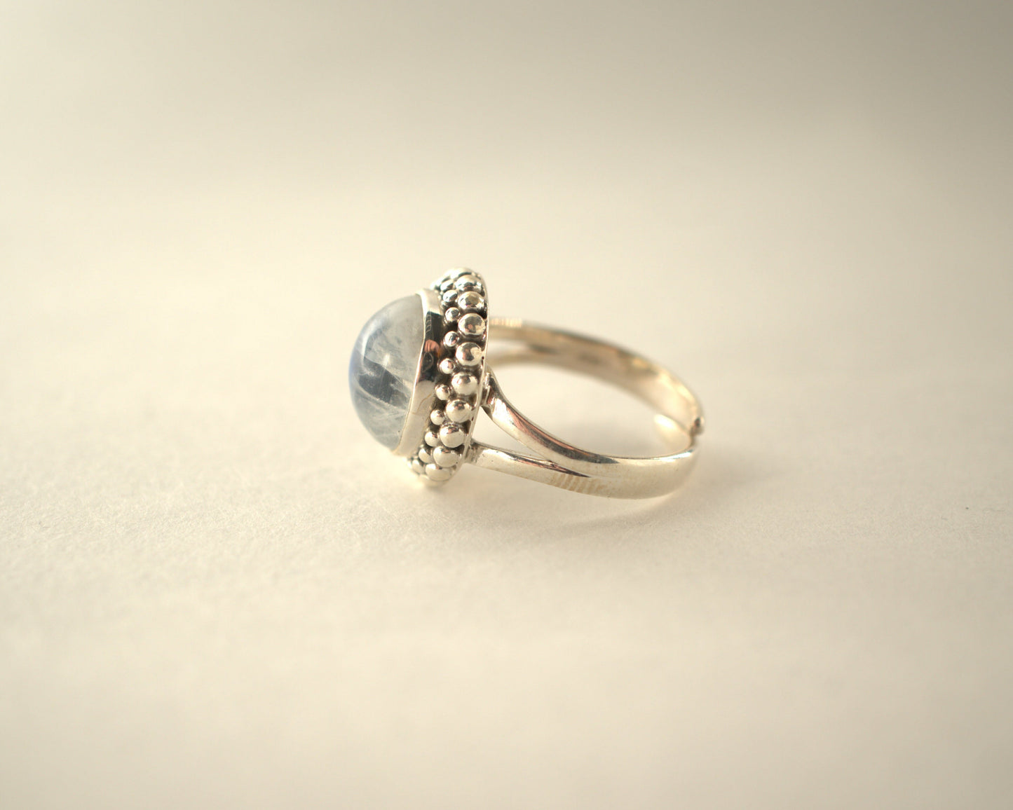 Bague Pierre de Lune en Argent 925 KAARA