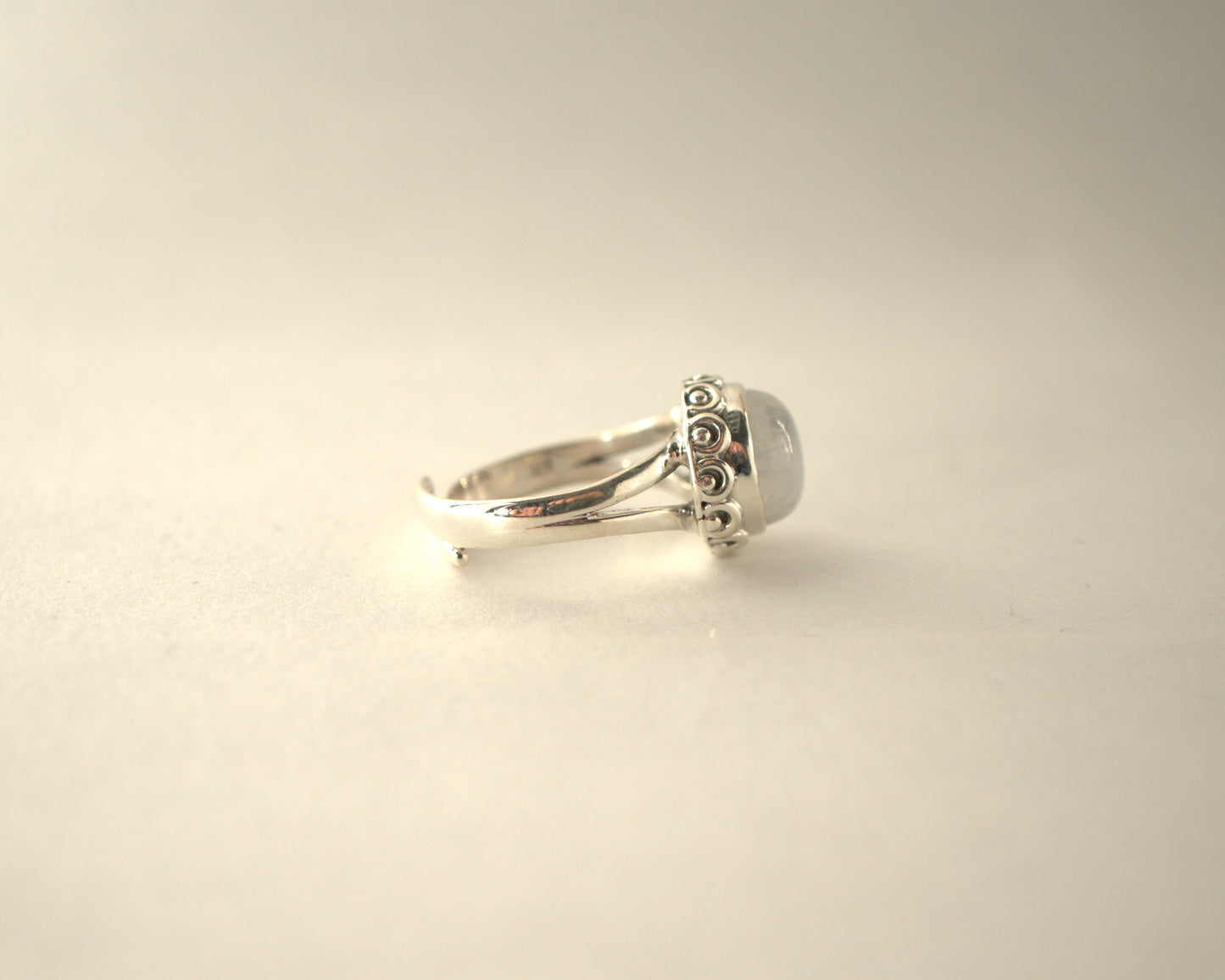 Bague Pierre de Lune en Argent 925 KAARA