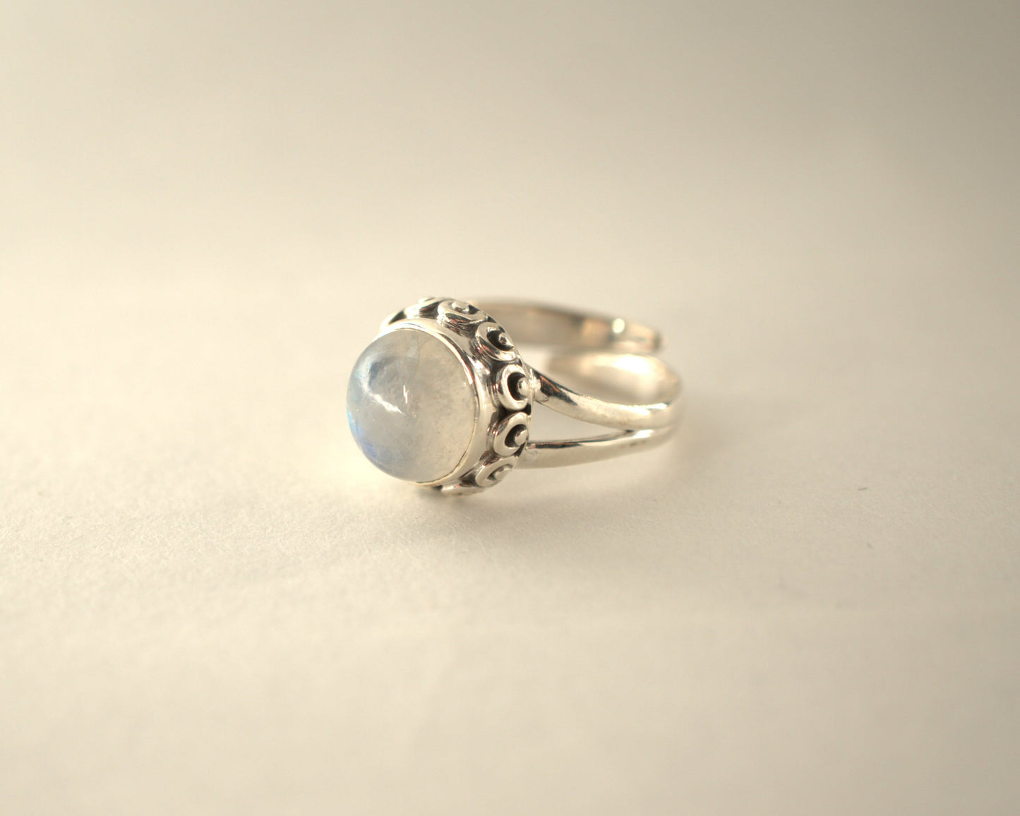 Bague Pierre de Lune en Argent 925 KAARA