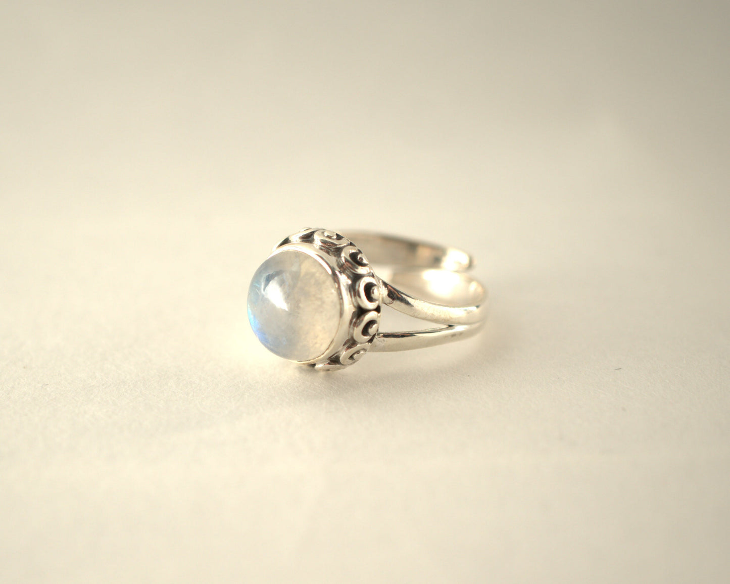Bague Pierre de Lune en Argent 925 KAARA