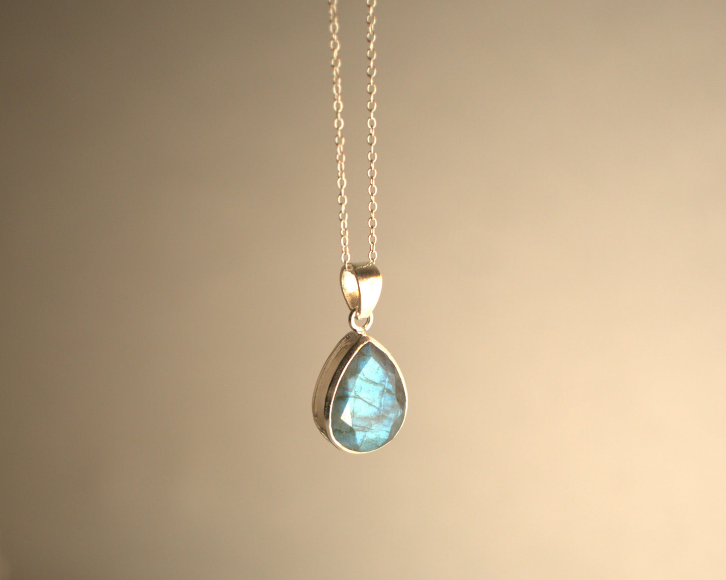 Pendentif Labradorite en Argent 925 KAARA