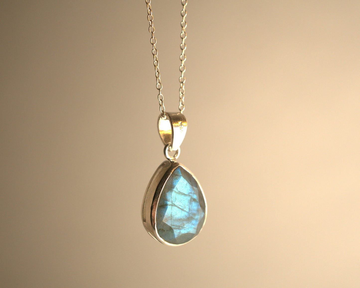 Pendentif Labradorite en Argent 925 KAARA