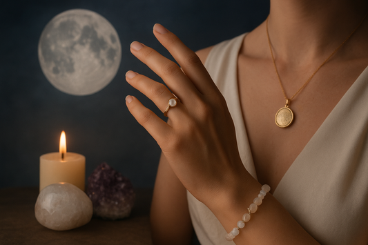 Créer-son-rituel-de-pleine-lune-avec-les-bijoux-Kaara KAARA