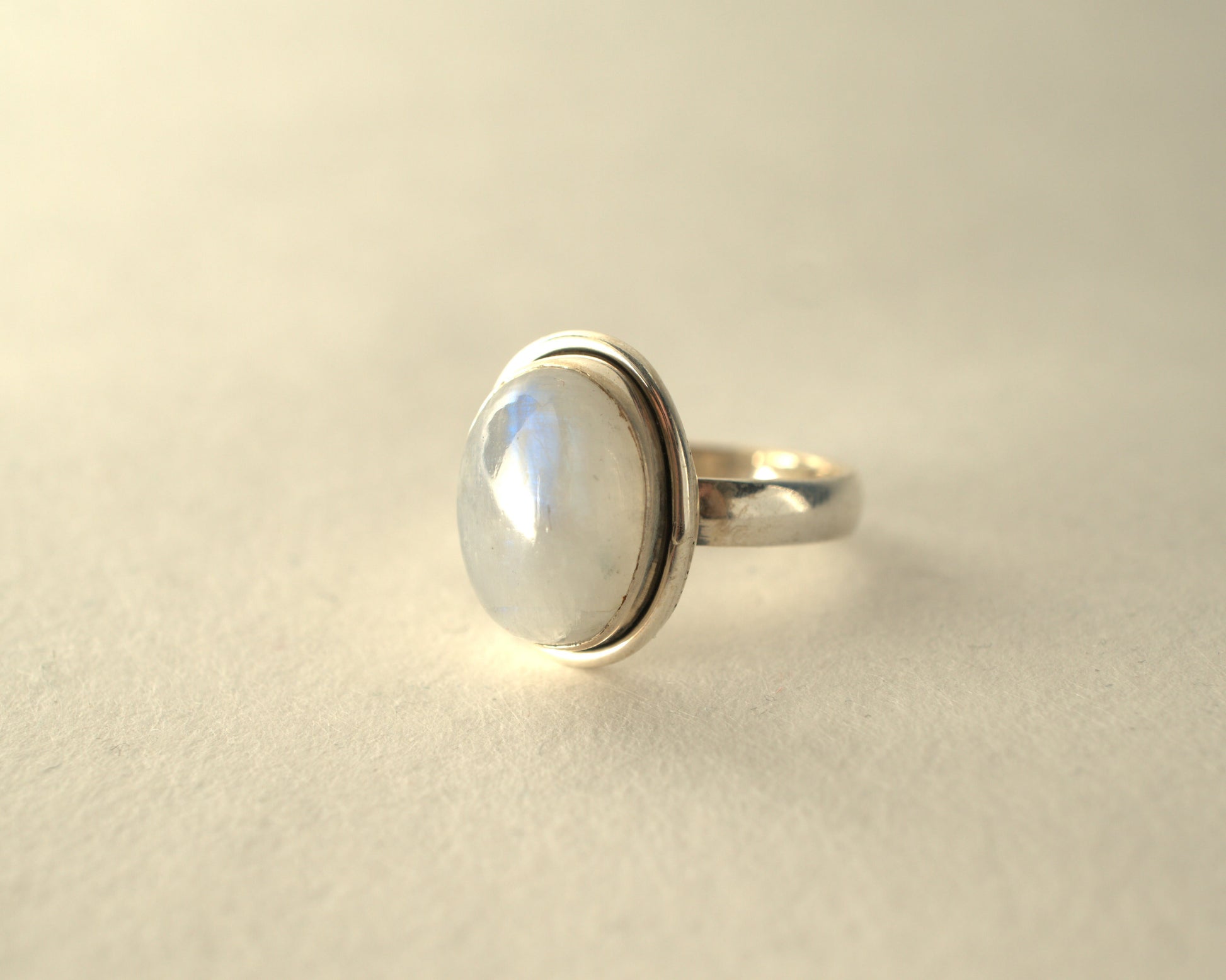 Bague Pierre de Lune en Argent 925 KAARA