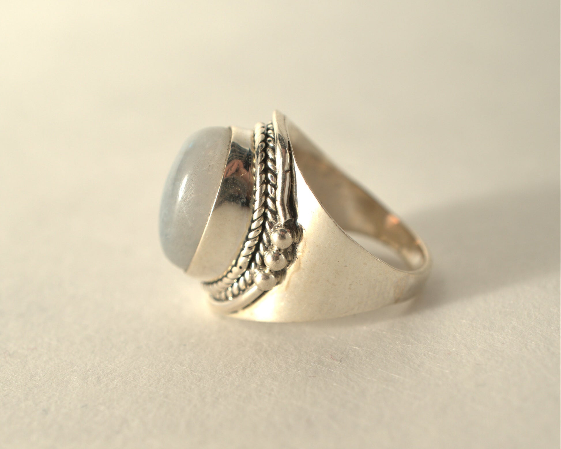 Bague Pierre de Lune en Argent 925 KAARA