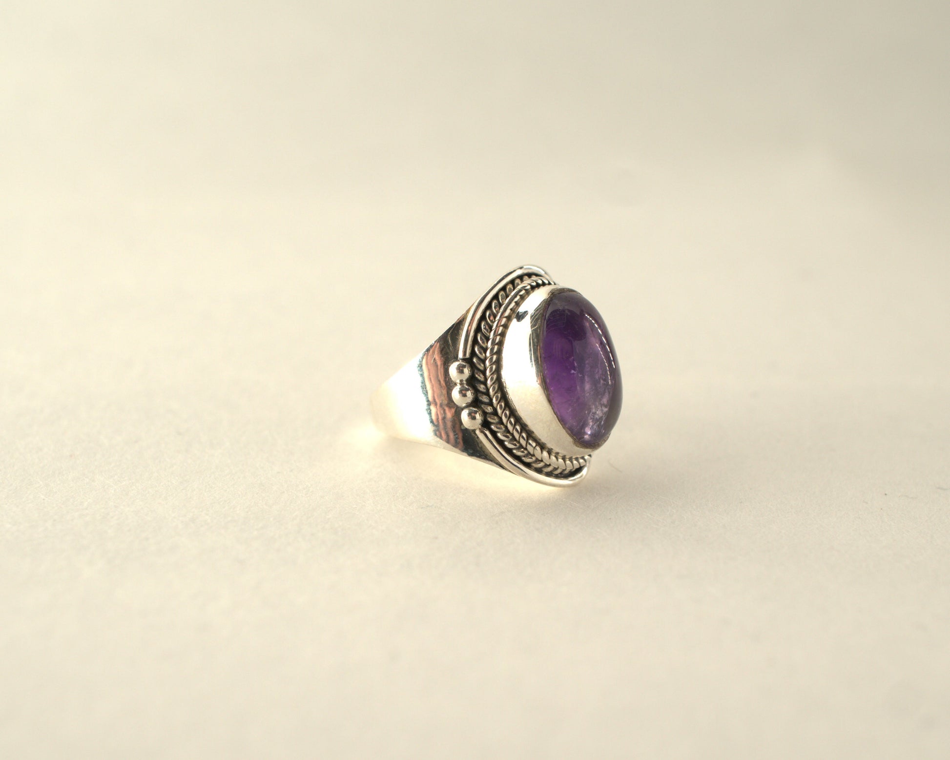 Bague Améthyste en Argent 925 KAARA
