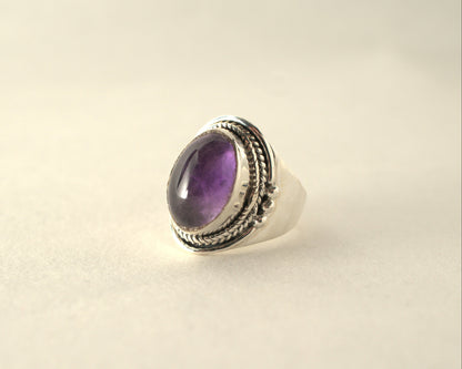 Bague Améthyste en Argent 925 KAARA