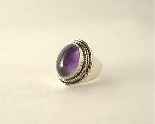 Bague Améthyste en Argent 925 KAARA