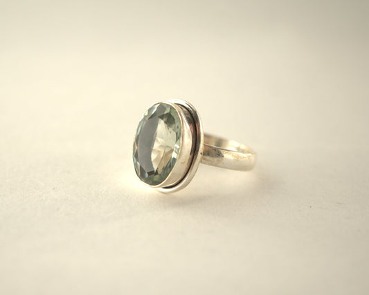 Bague Améthyste Vert en Argent 925 KAARA