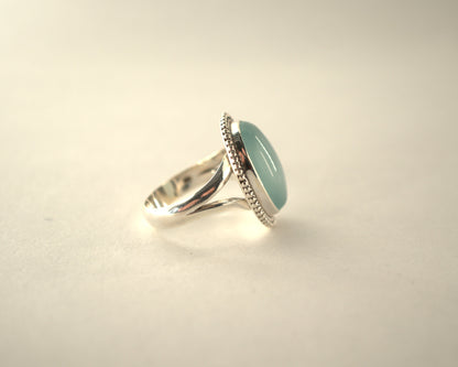 Bague Calcédoine en Argent 925 KAARA
