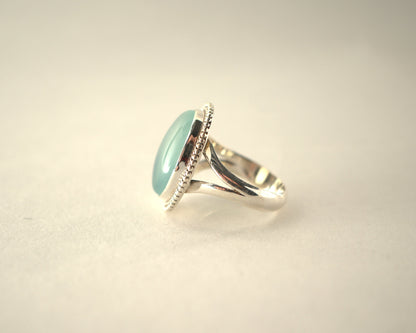 Bague Calcédoine en Argent 925 KAARA
