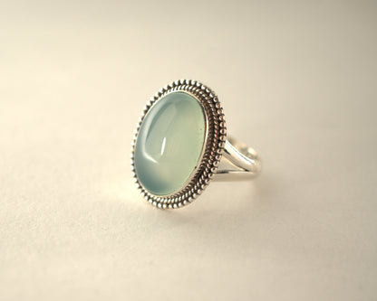 Bague Calcédoine en Argent 925 KAARA