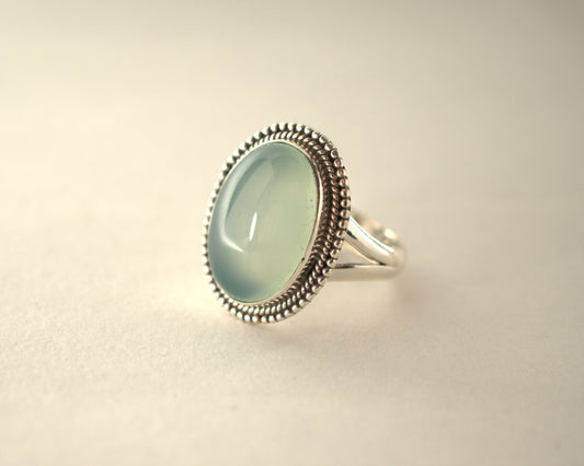 Bague Calcédoine en Argent 925 KAARA