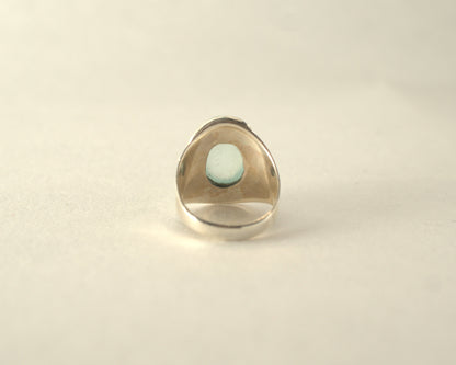 Bague Calcédoine en Argent 925 KAARA
