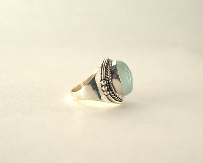 Bague Calcédoine en Argent 925 KAARA