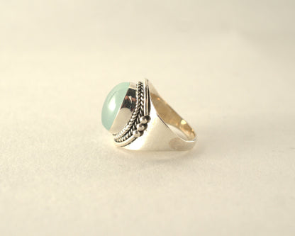 Bague Calcédoine en Argent 925 KAARA