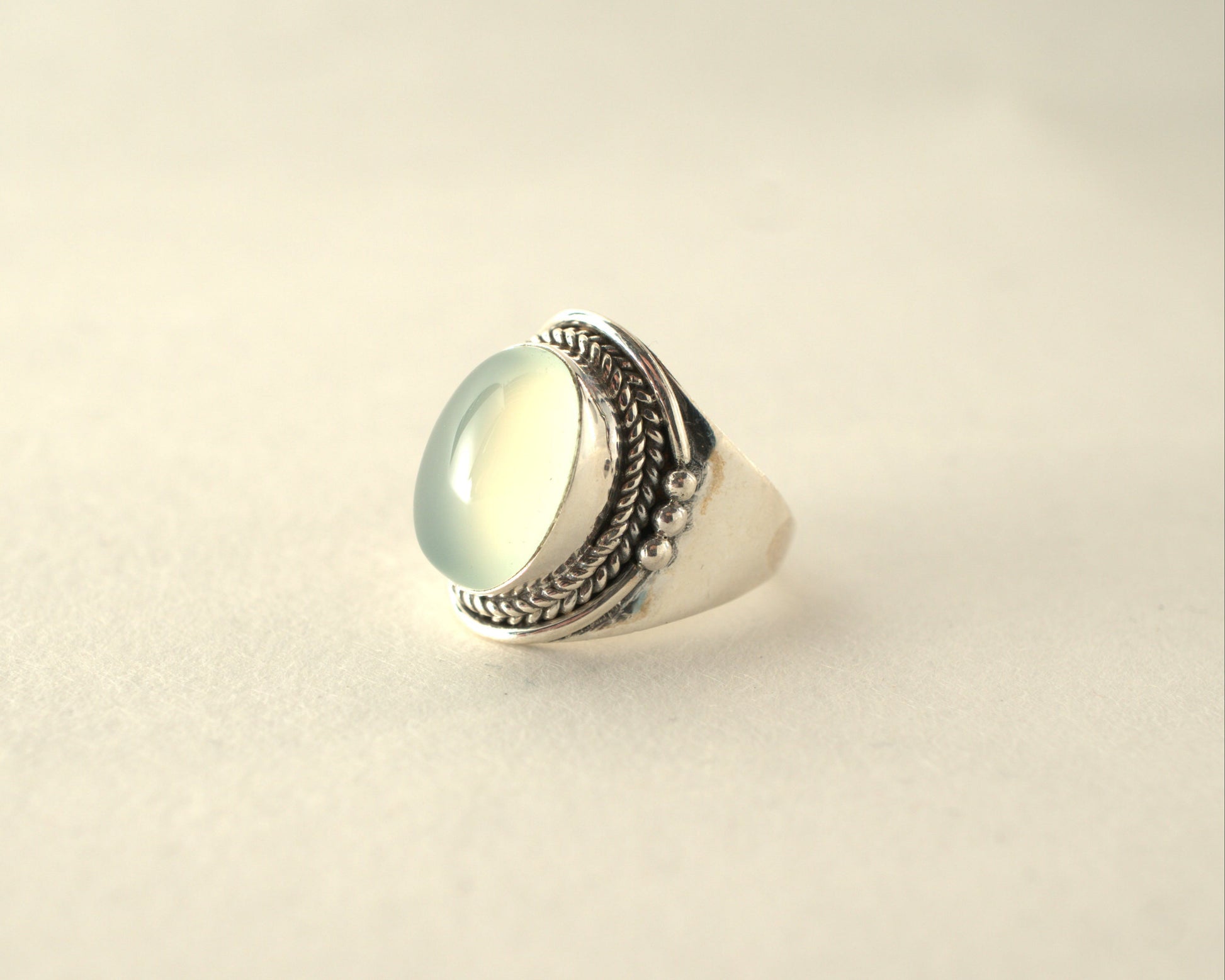 Bague Calcédoine en Argent 925 KAARA