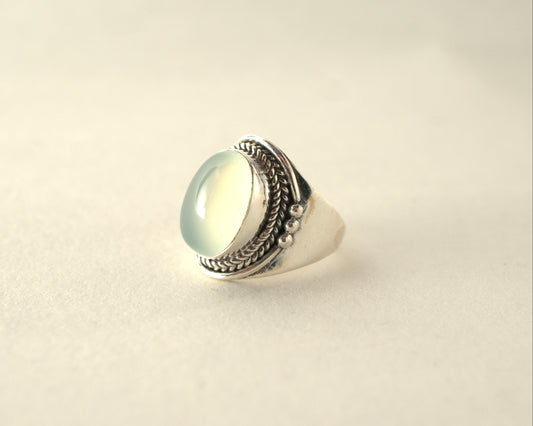 Bague Calcédoine en Argent 925 KAARA