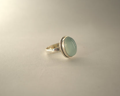 Bague Calcédoine en Argent 925 KAARA