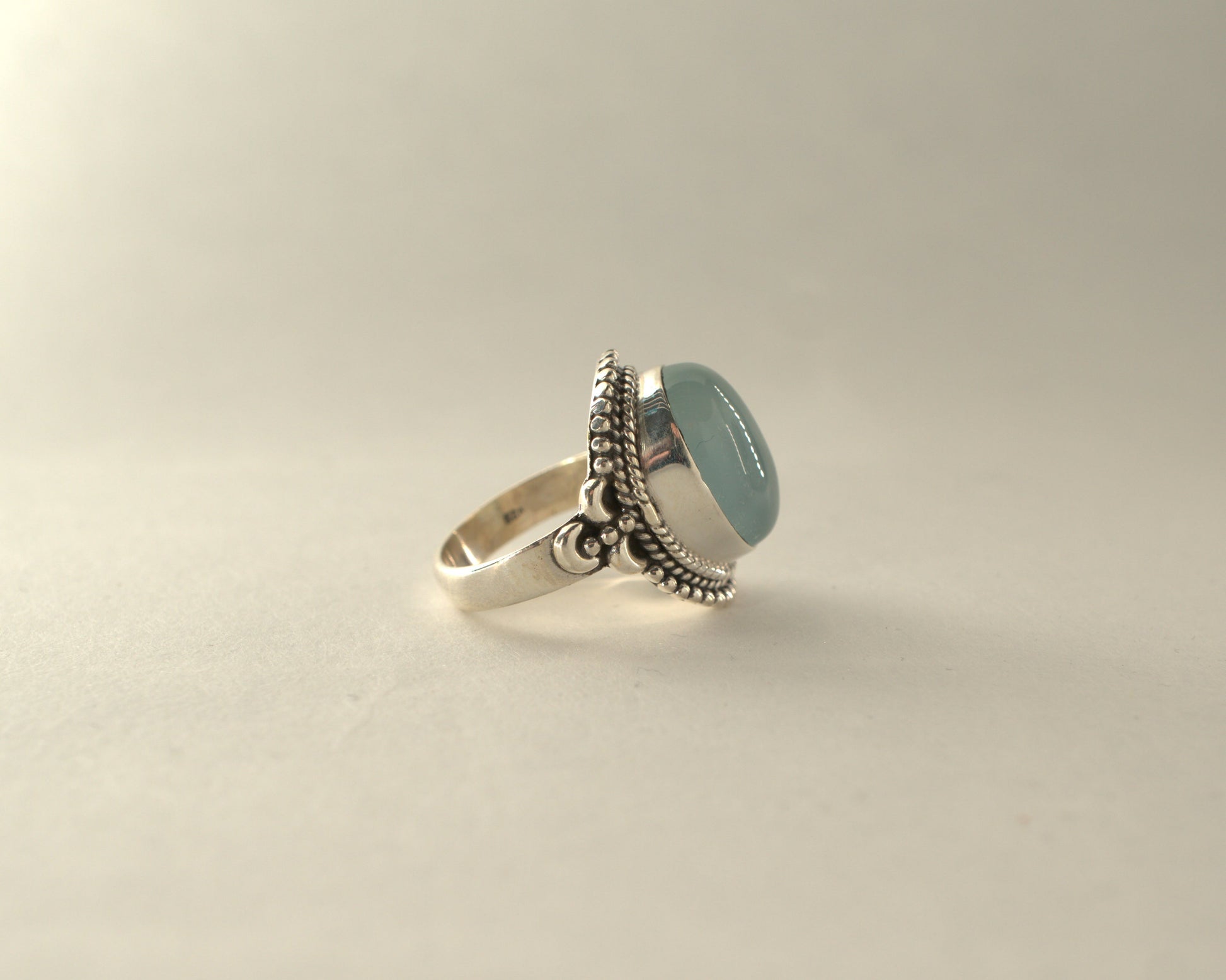 Bague Calcédoine en Argent 925 KAARA