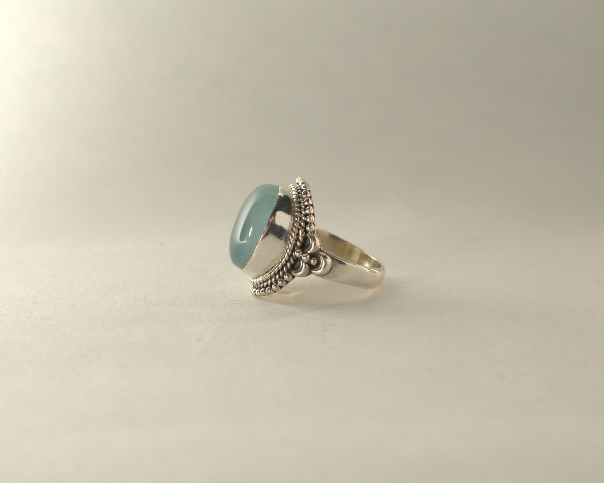 Bague Calcédoine en Argent 925 KAARA