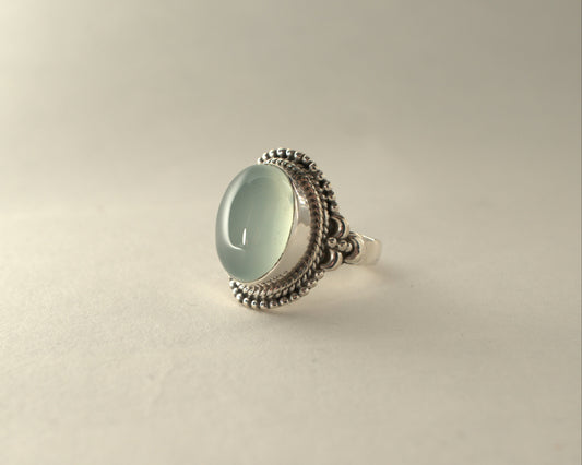 Bague Calcédoine en Argent 925 KAARA