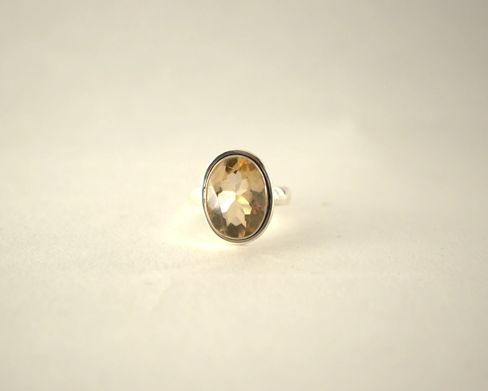 Bague Citrine en Argent 925 KAARA