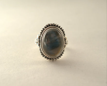 Bague Labradorite en Argent 925 KAARA
