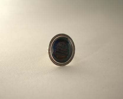 Bague Labradorite en Argent 925 KAARA