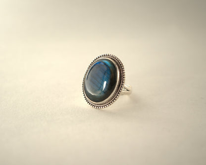 Bague Labradorite en Argent 925 KAARA