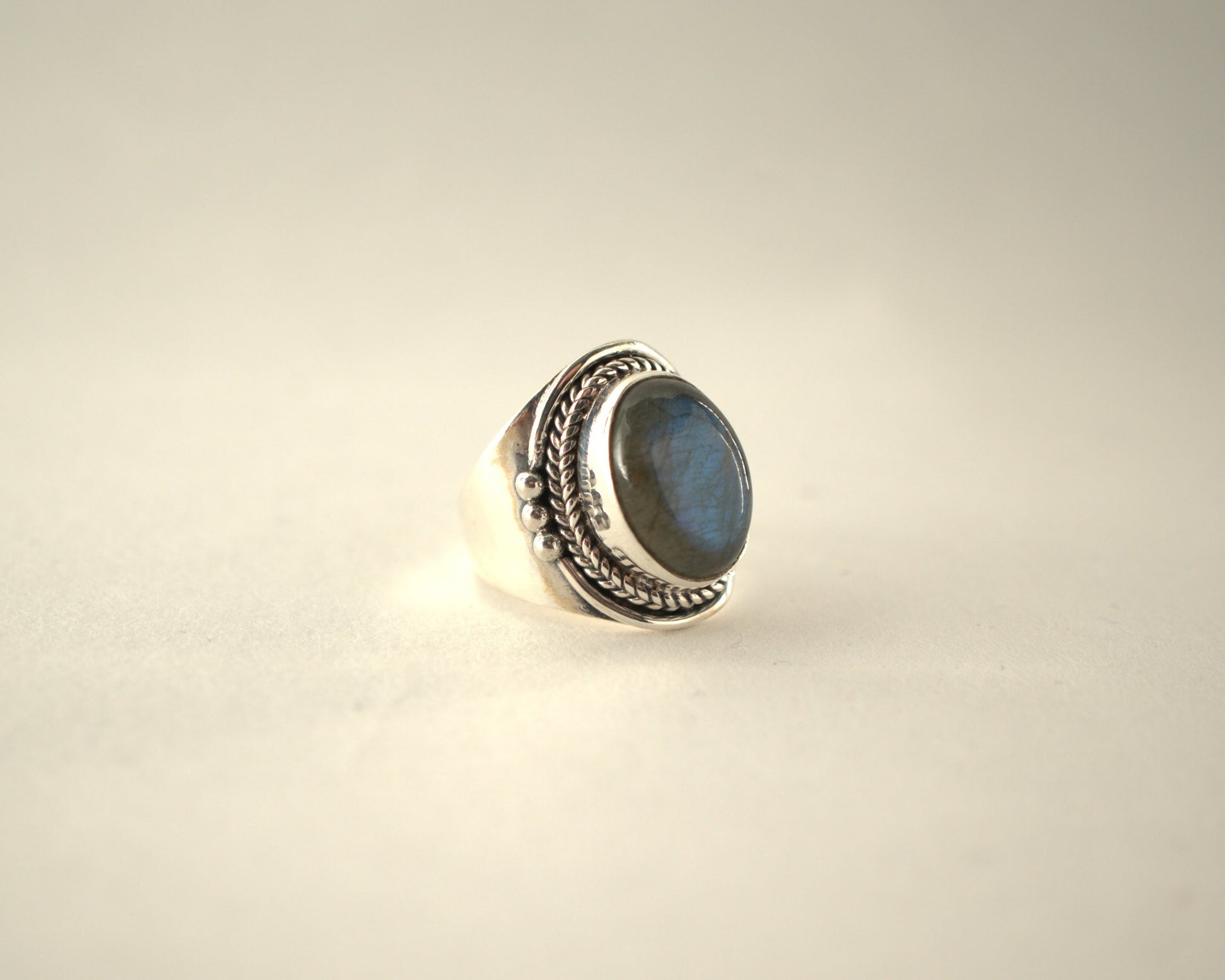 Bague Labradorite en Argent 925 KAARA