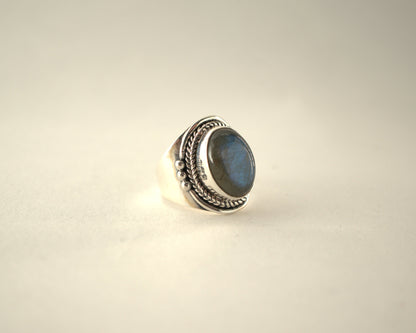 Bague Labradorite en Argent 925 KAARA