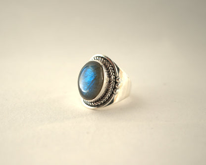 Bague Labradorite en Argent 925 KAARA